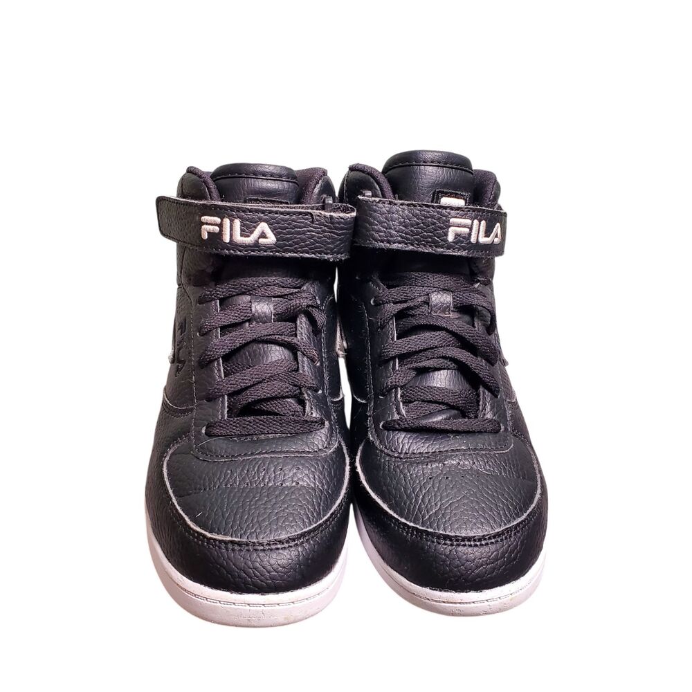 FILA Men's A-High Black Size 7 Sneakers Chunky Padded